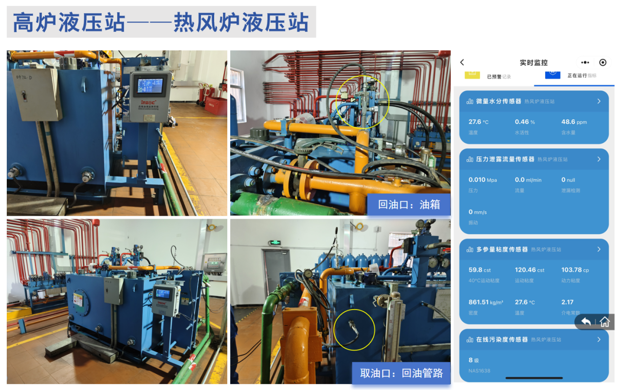 冶鋼 | 高爐液壓站油質在線監測與故障診斷部署應用,助推鋼廠智能運維升級圖6